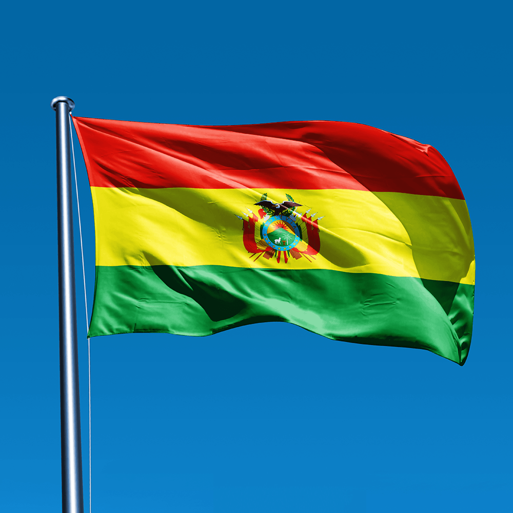 Printable Bolivia Flag