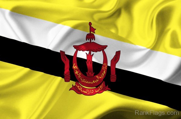 Brunei Darussalam Waving Flag