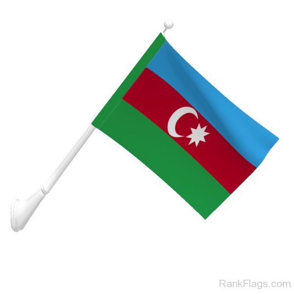 National Flag Of Azerbaijan
