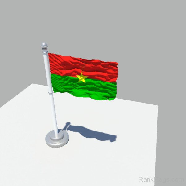 National Flag Of Burkina Faso