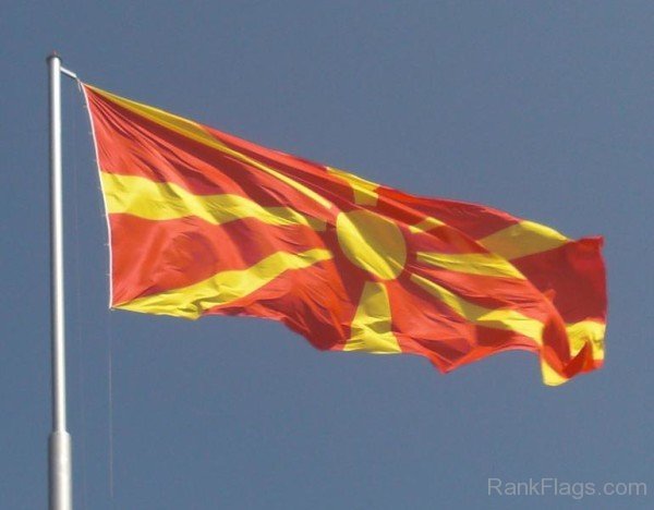 Image Of Macedonia Flag