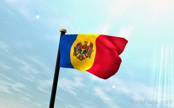 Image Of Moldova Flag