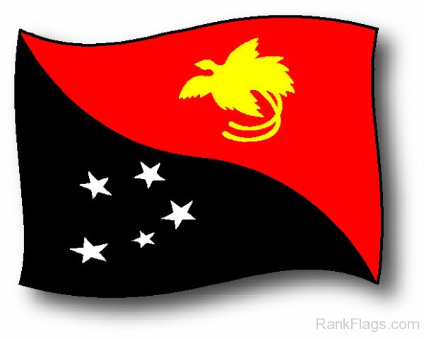 Image Of Papua New Guinea Flag