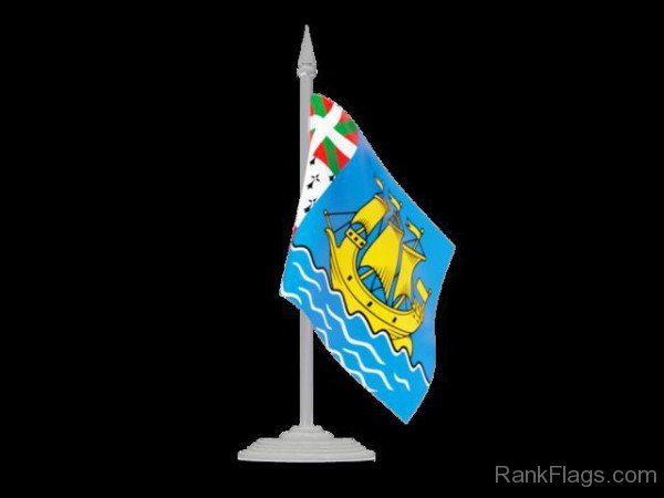Image Of Saint Pierre and Miquelon Flag