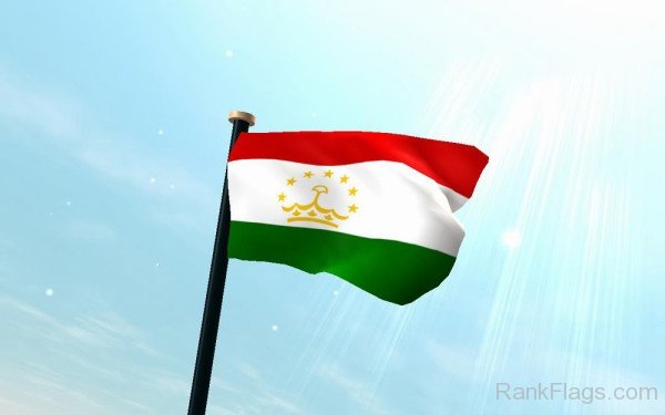 Image Of Tajikistan Flag