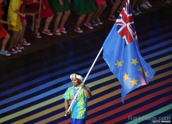 Image Of Tuvalu Flag