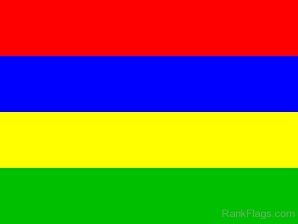 National Flag Of Mauritius