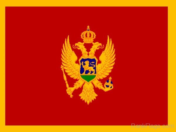 National Flag Of Montenegro