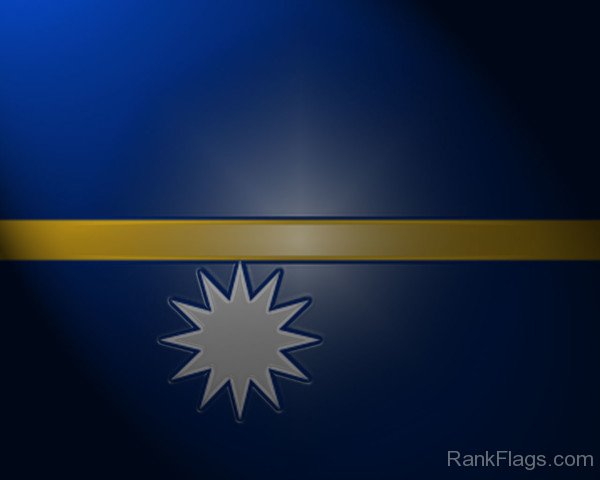 National Flag Of Nauru