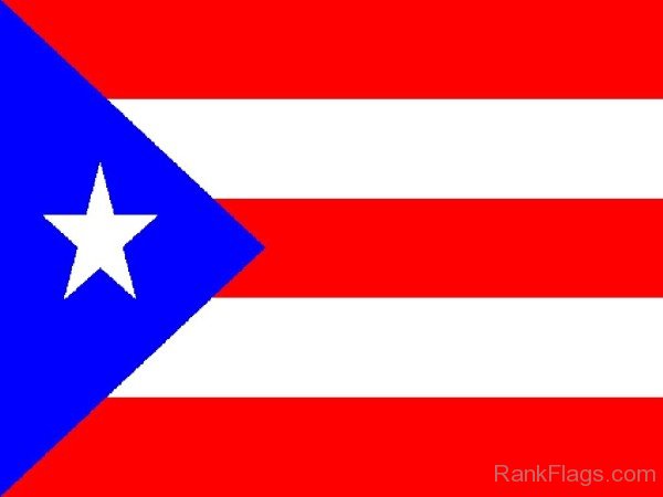 National Flag Of Puerto Rico