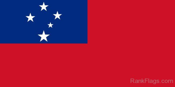 National Flag Of Samoa