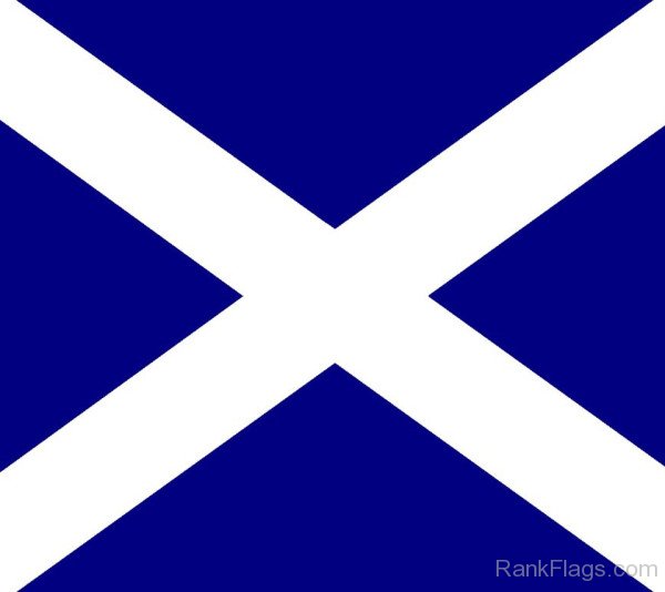 National Flag Of Scotland