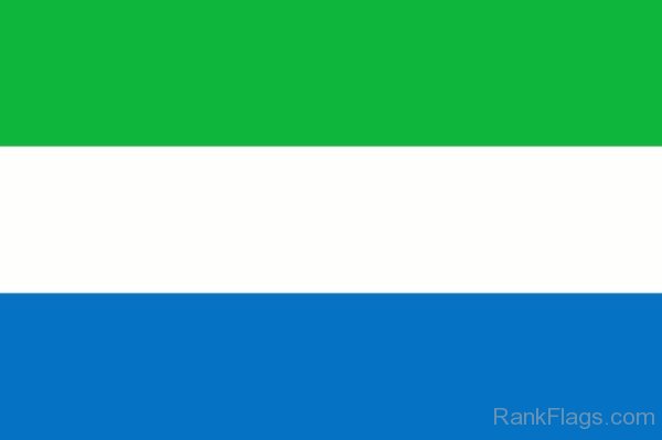 National Flag Of Sierra Leone