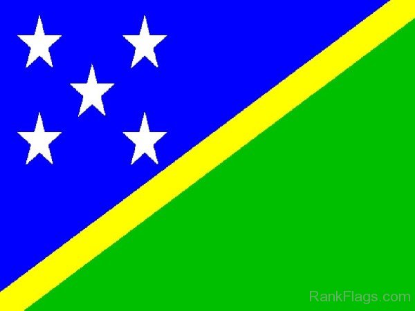 National Flag Of Solomon Islands