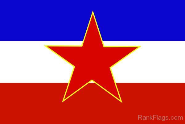 National Flag Of Yugoslavia