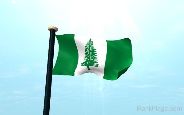 Photo Of Norfolk Island Flag