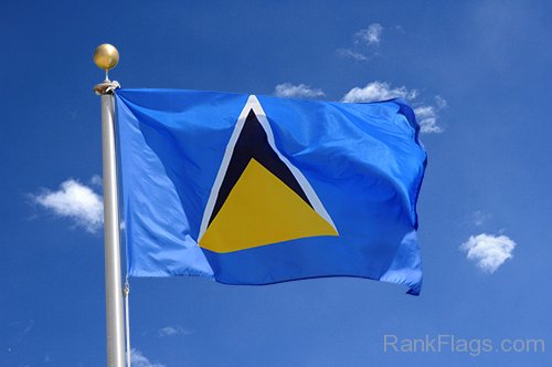 Photo Of Saint Lucia Flag