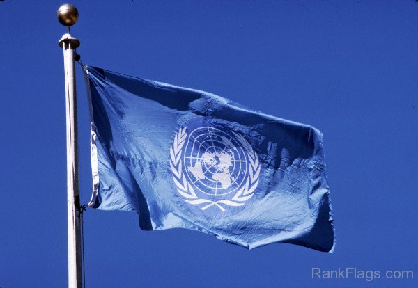 Photo Of United Nations Organization Flag