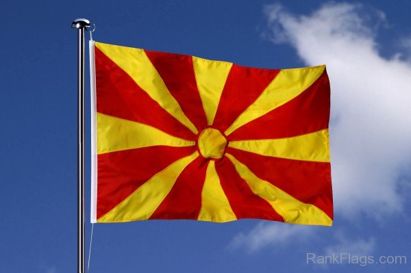 Picture Of Macedonia Flag