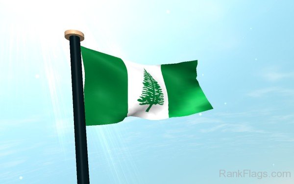 Picture Of Norfolk Island Flag