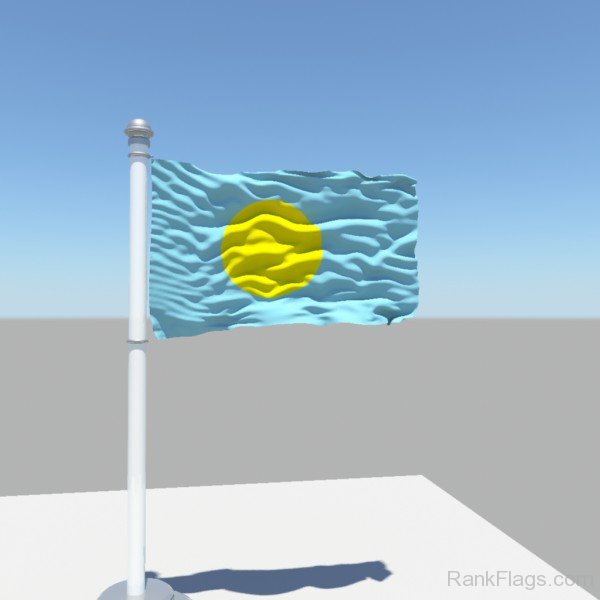 Picture Of Palau Flag