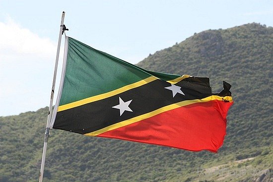 Picture Of Saint Kitts and Nevis Flag