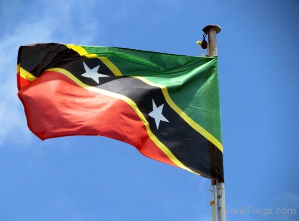 Saint Kitts and Nevis Flag Image