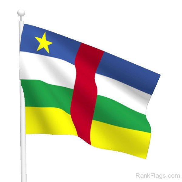 Central African Republic Flag Image