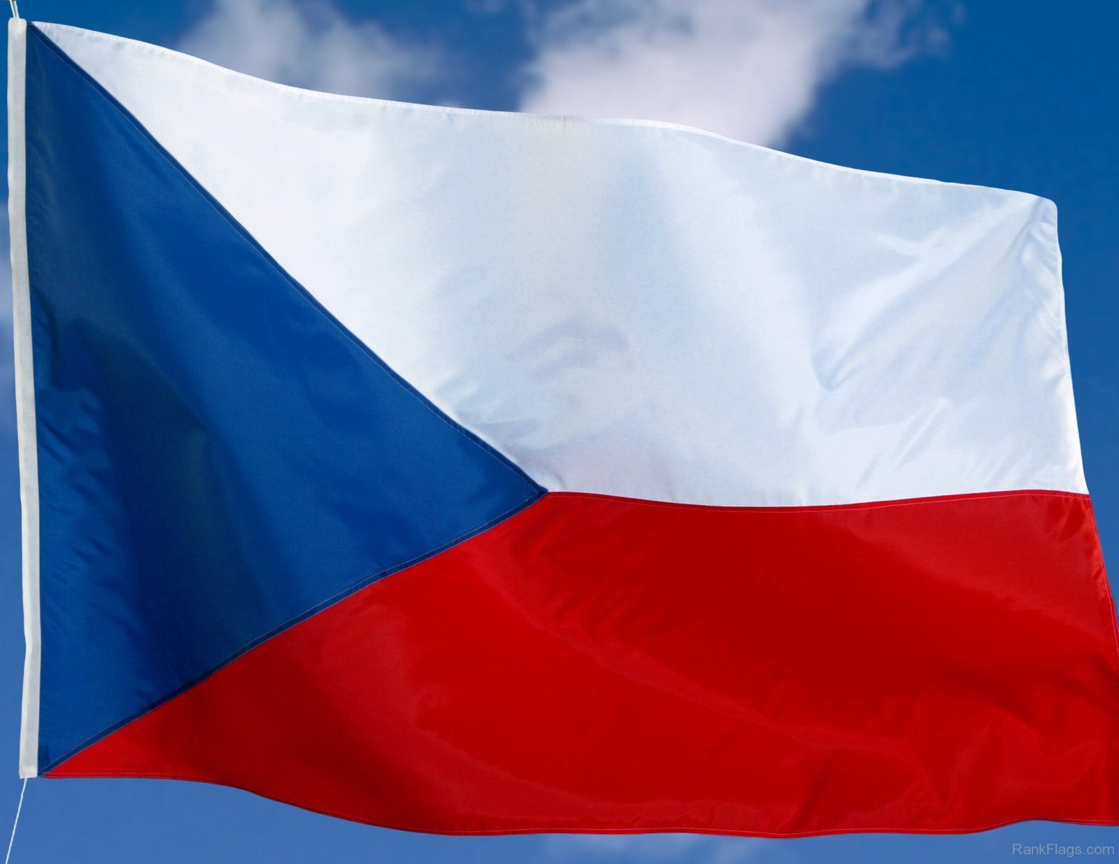 National Flag Of Czech Republic RankFlags Collection Of Flags