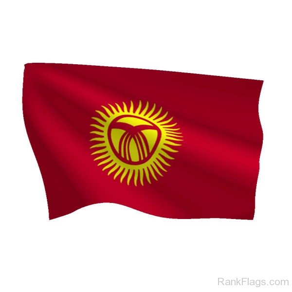 Image Of Kyrgyzstan Flag