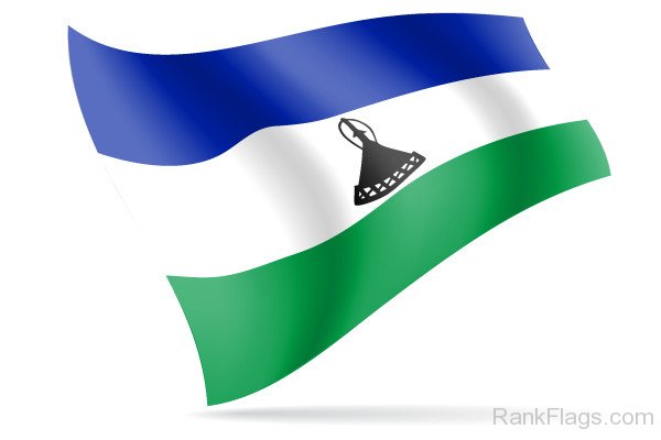 Image Of Lesotho Flag