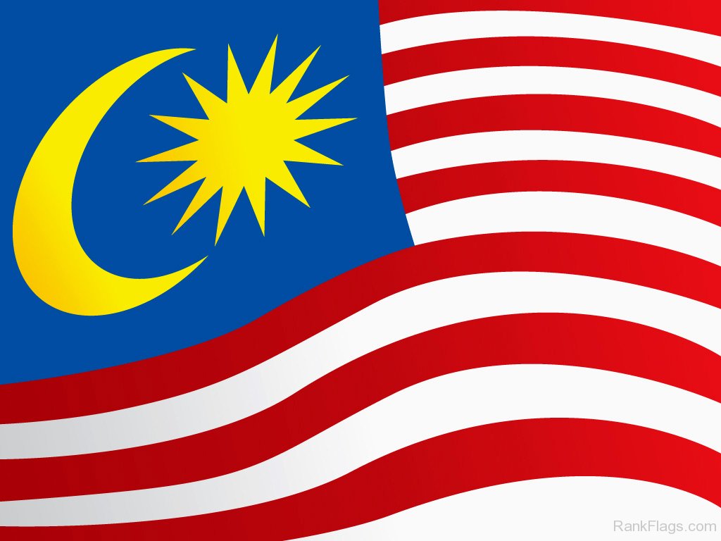 National Flag Of Malaysia  RankFlags.com – Collection of Flags