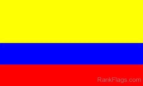National Flag Of Colombia