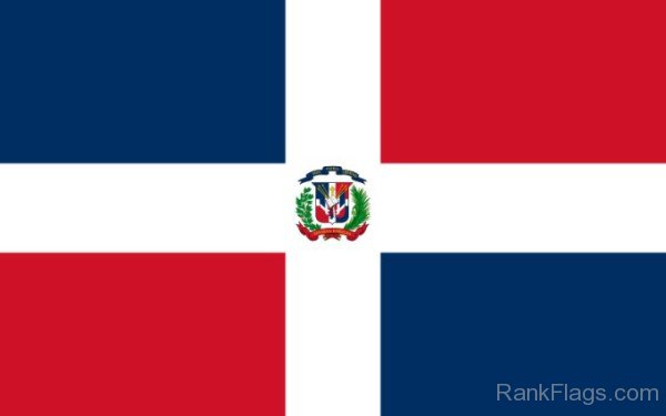 National  Flag Of Dominican Republic