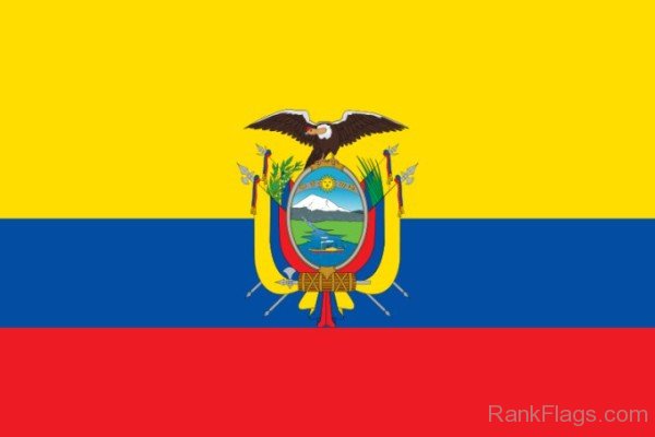 National  Flag Of Ecuador
