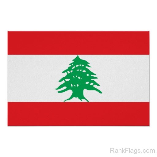 National Flag Of Lebanon