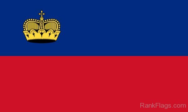 National  Flag Of Liechtenstein