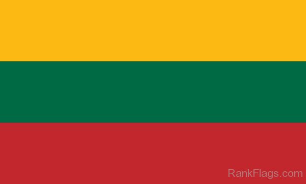 National Flag Of Lithuania