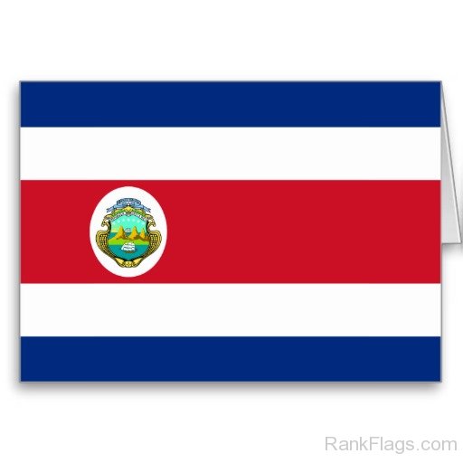 Picture Of Costa Rica Flag