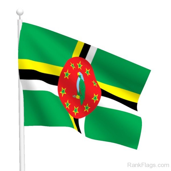 Picture Of Dominica Flag
