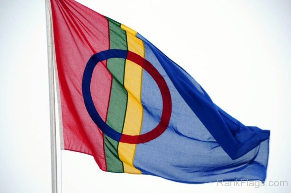 Picture Of Sami Lapland Flag