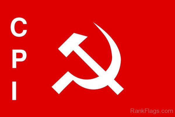 Flag Of Communist Party Of India