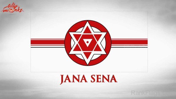 Flag Of Jana Sena Party