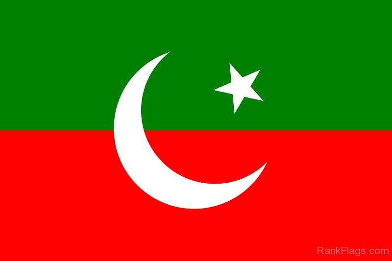 Pakistan TehreekeInsaf Flag Collection of Flags