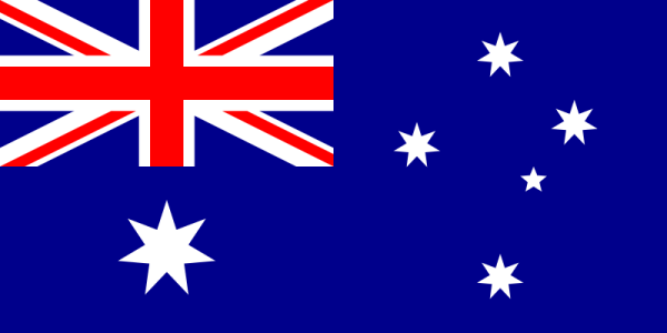 Flag Of Australia Under British Empire -1909