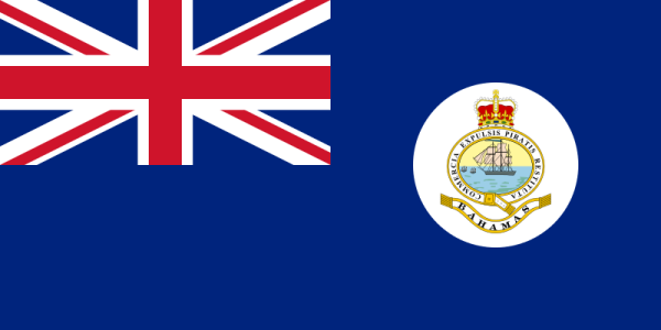 Flag Of Bahamas Under British Empire -1869-1904