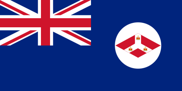 Flag Of British Straits Settlements Under British Empire -1874-1925