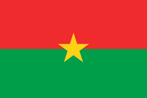 Flag Of Burkina Faso -1984