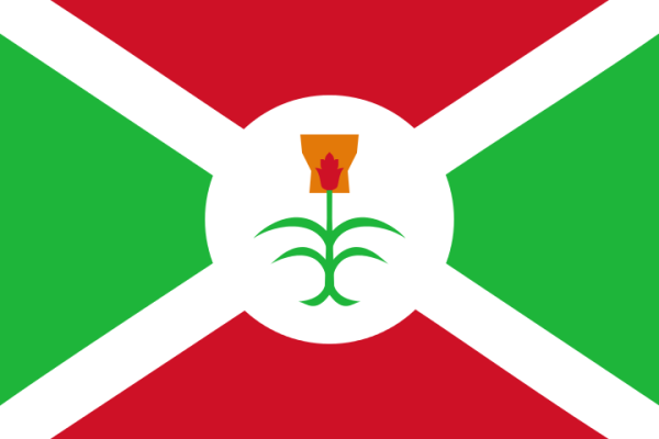 Flag Of Burundi -1962-1966