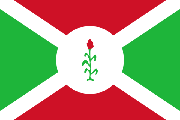 Flag Of Burundi -1966-1967